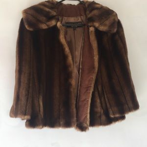 Vintage Marvin Richards Faux Fur Coat